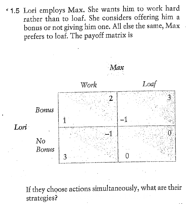 Please help me with this attached problem. * 1.5 Lori employs Max.