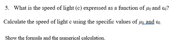 please type neatly (no hand work please) 5. What is the speed