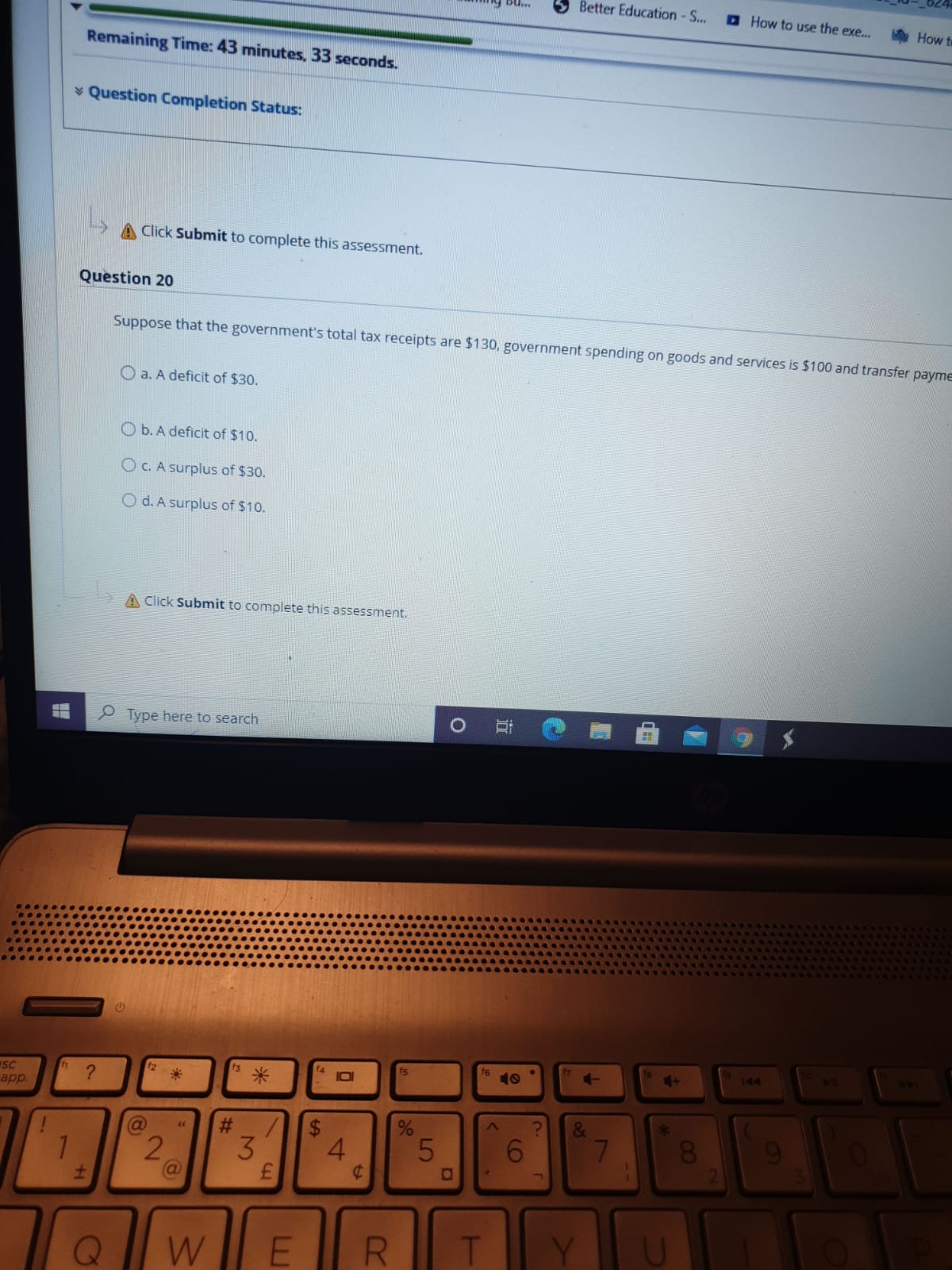 minutes, 02 seconds. * Question Completion Status: > Moving to the next