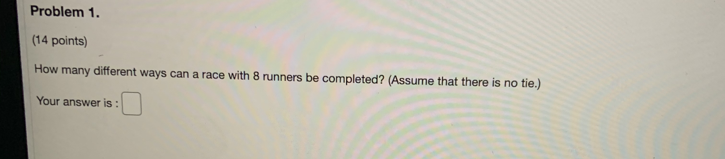 deck of 52 playing cards. Find the probability of each of the