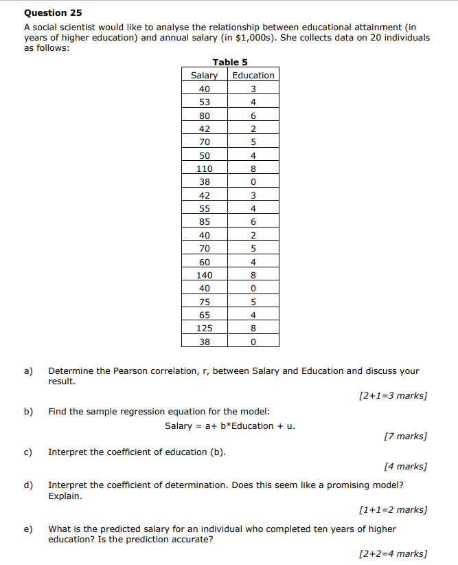 Please help me find the attached answers Question 25 A social scientist