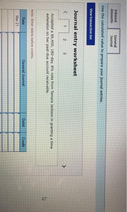 in granting time extension on her past-due account receivable. Sept. 17. Jackson