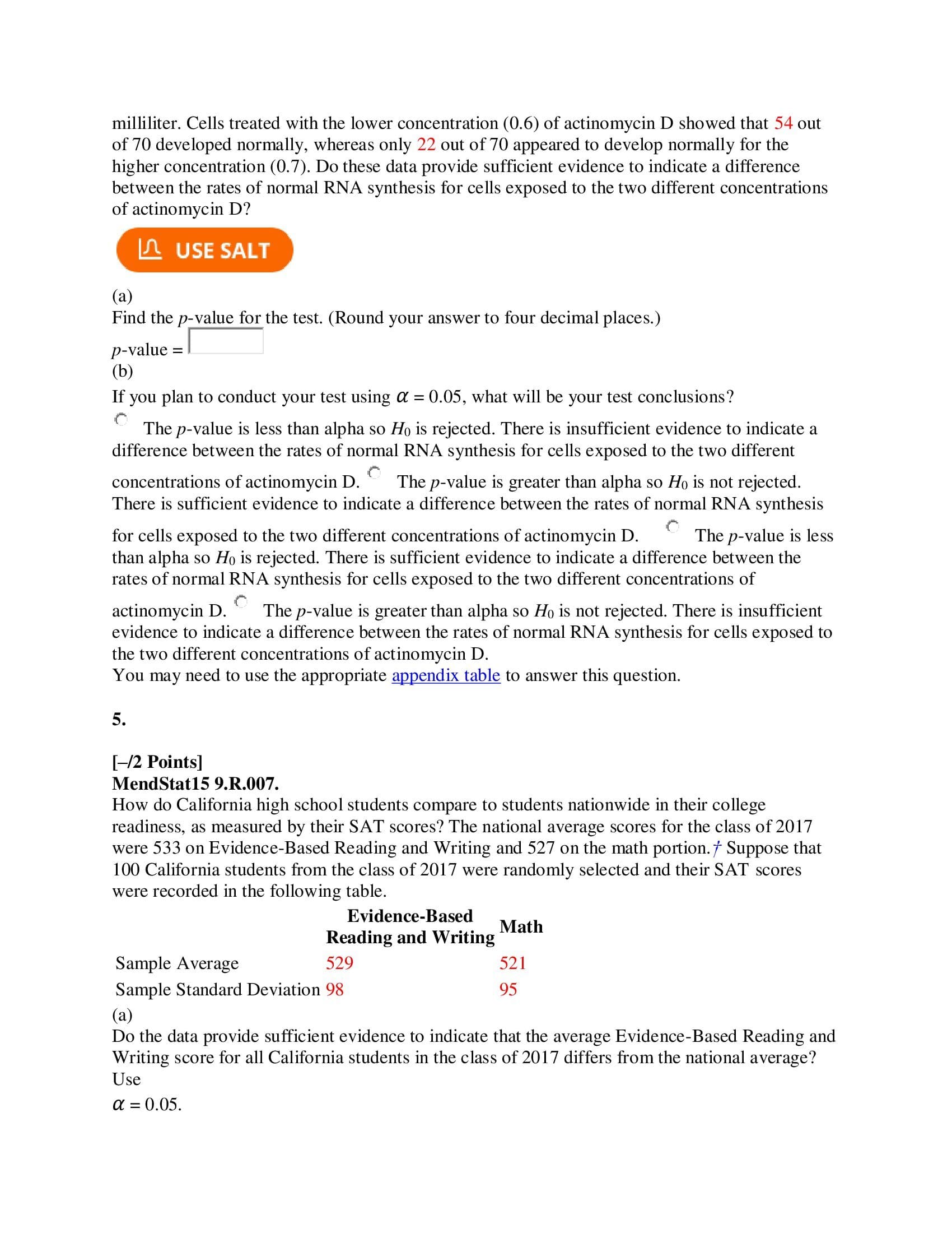 Assignment Scoring Your last submission is used for your score. 1. [12