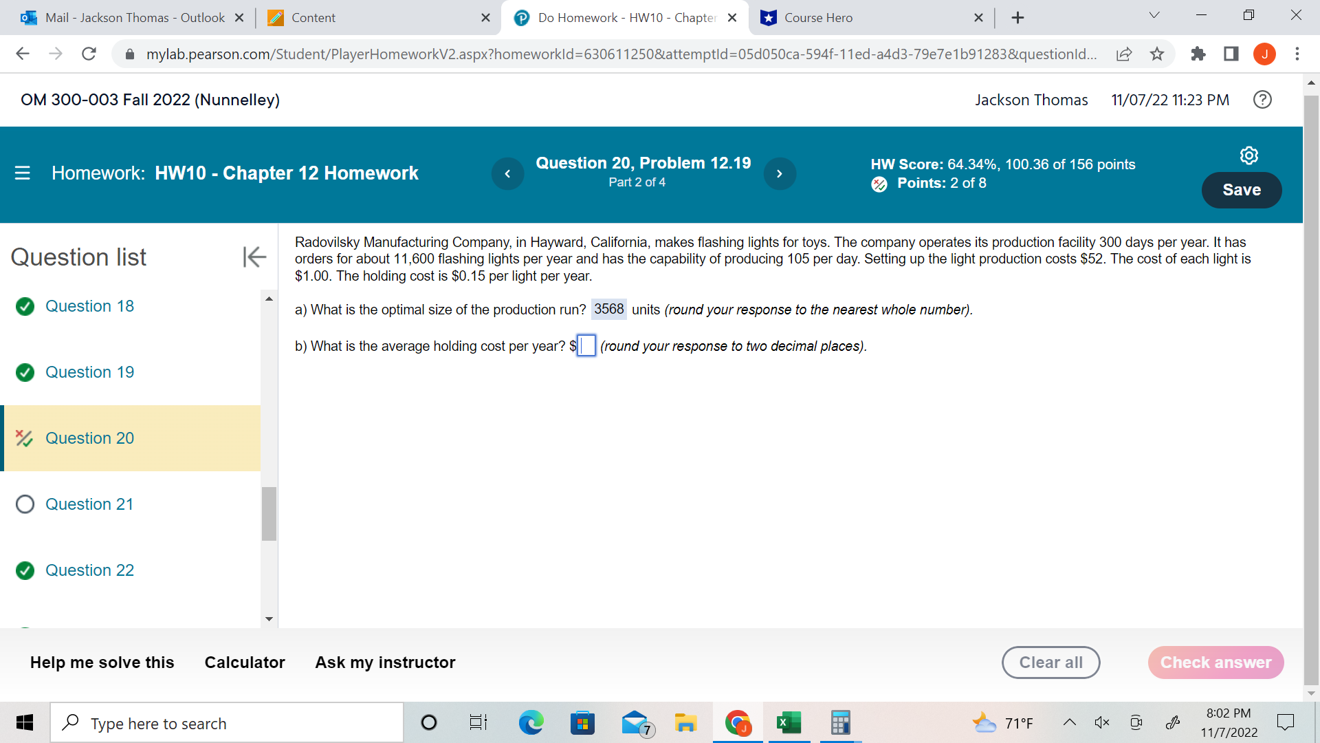 Mail - Jackson Thomas - Outlook X Content X Do Homework