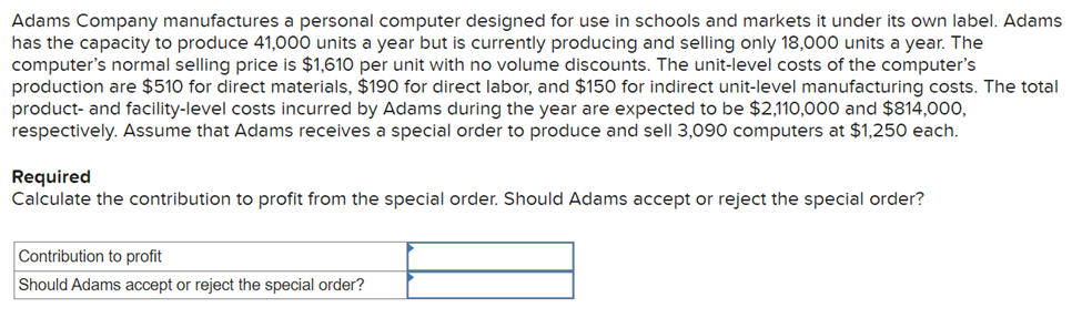 president's salary Salaries of administrative personnel Depreciation on manufacturing equipment Shipping and