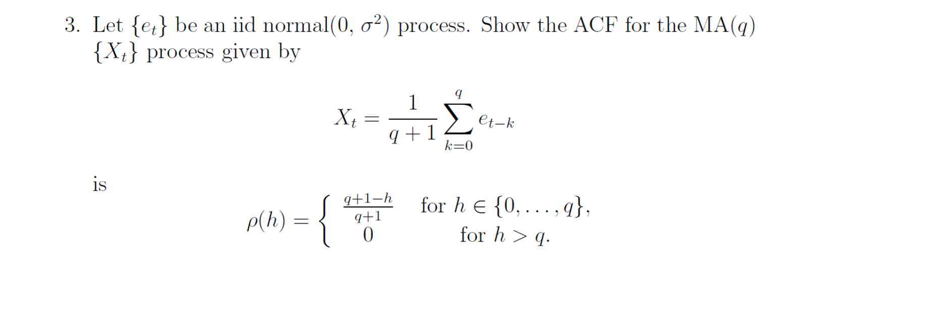 answer in question three. I already have the answer to question three,