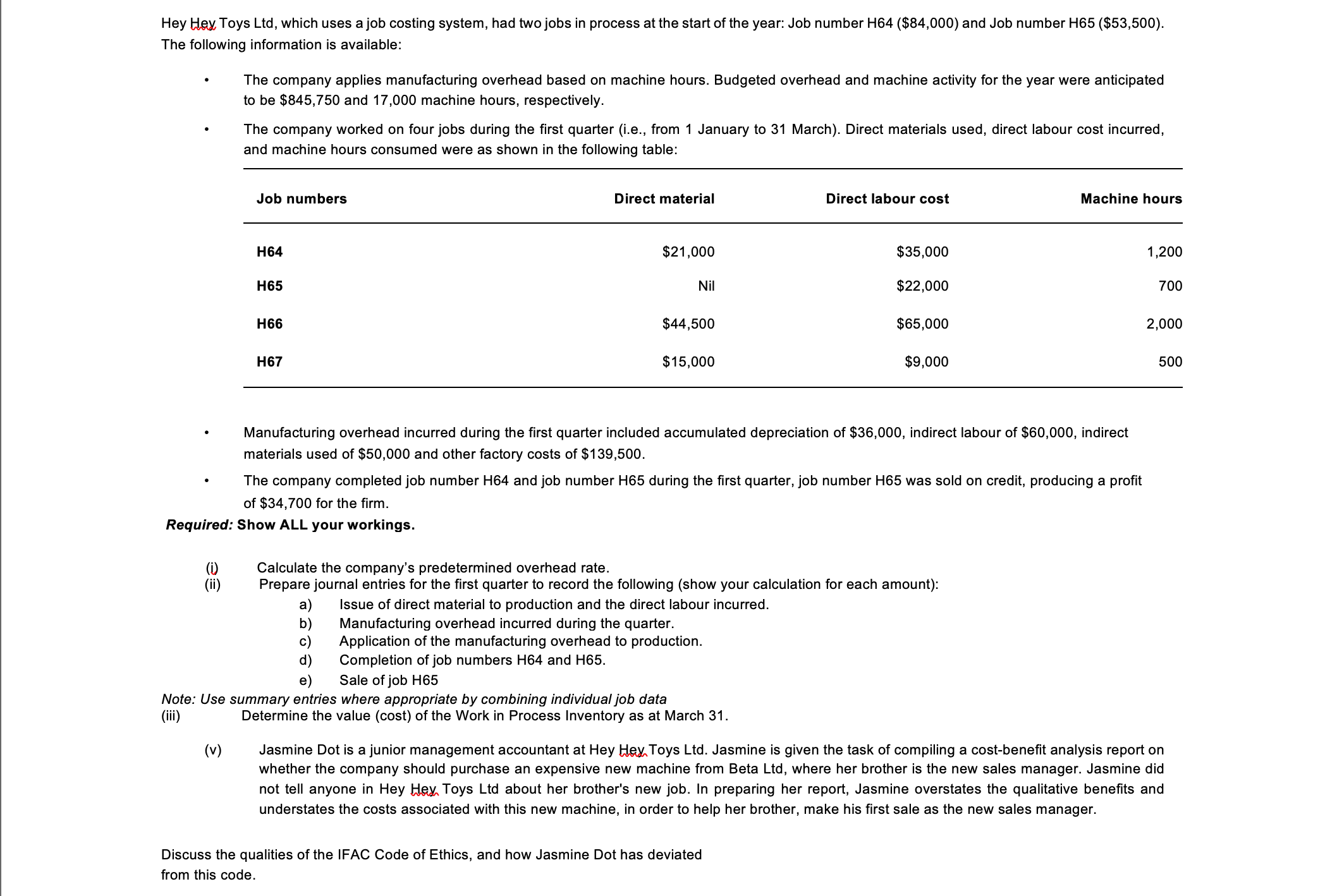 Hello, Could someone explain this question for me please ? Hey mToys