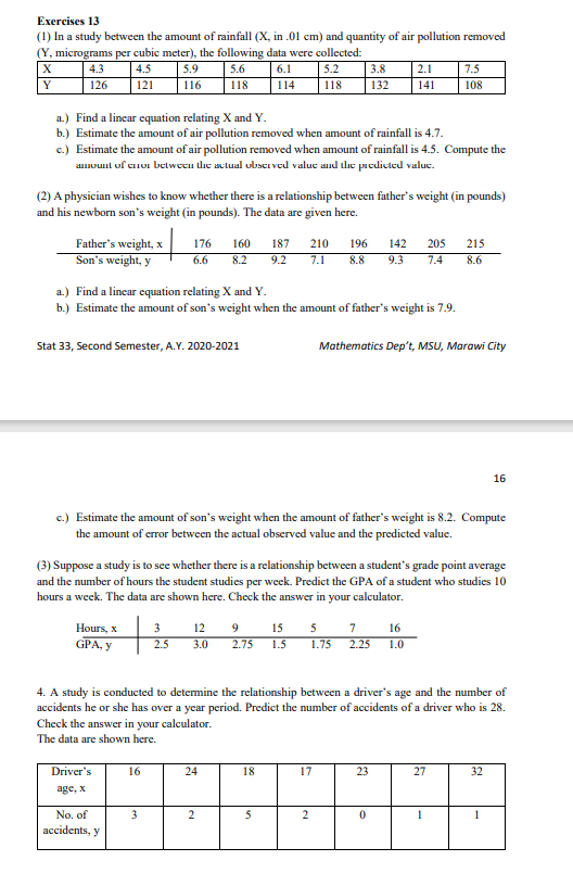A random sample of 800 Marawi City residents are classified according to