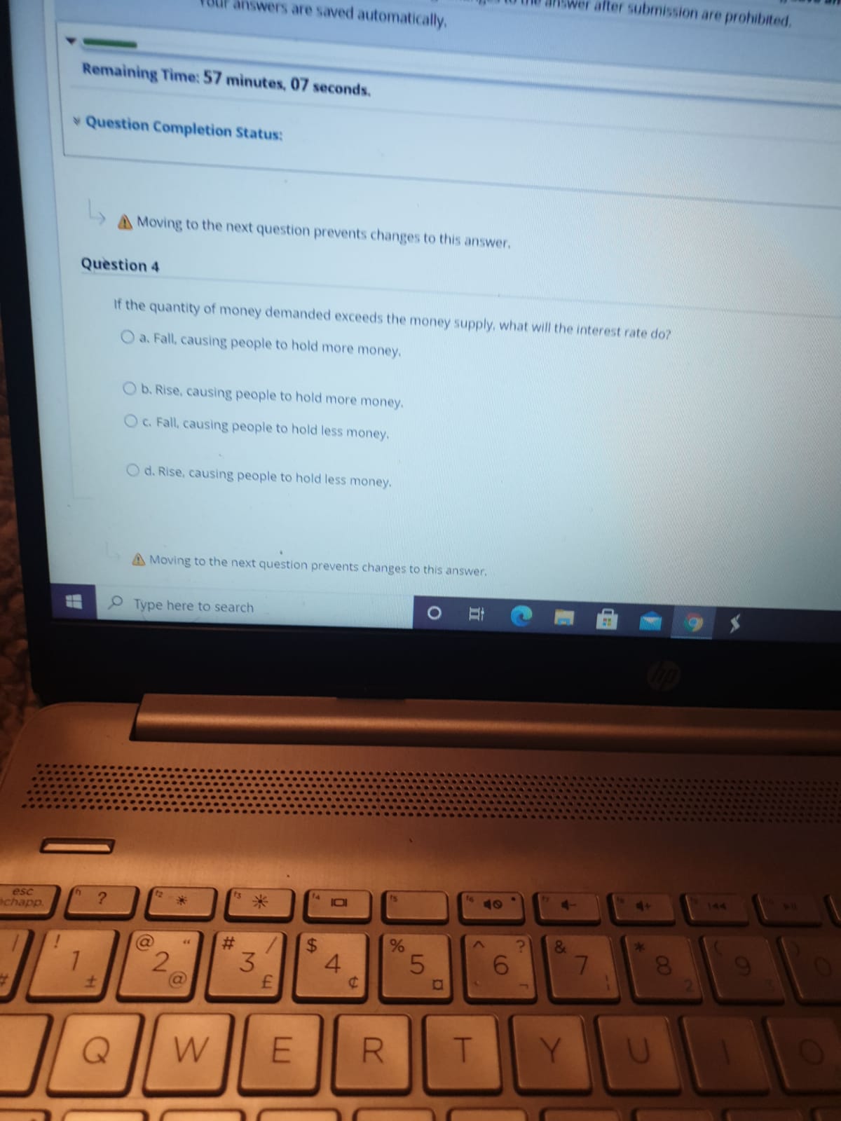 allow backtracking. Changes to the answer after submission are prohibited. Your answers
