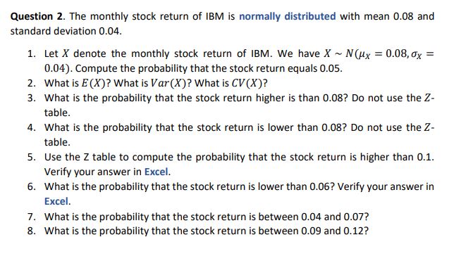 Hi, can you explain this to me please? Question 2. The monthly