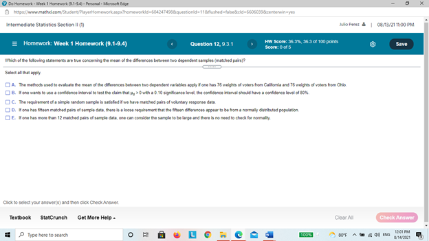 HW Score: 26.31, 363 of 100 points Joo: 0.67 01 4 Save