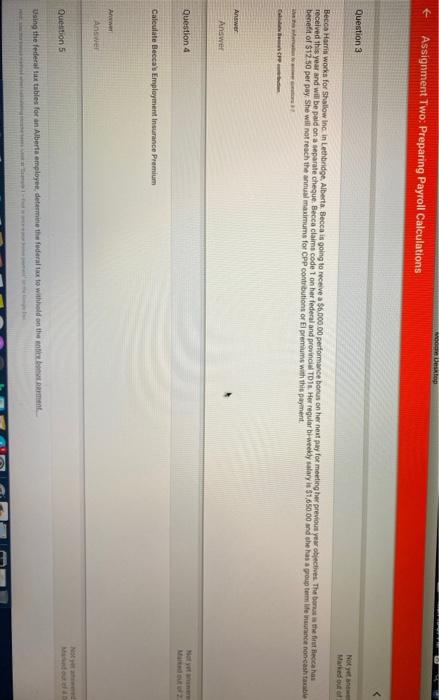 for shallow Inc. in Lethbridge, Alberta Becca is going to receive a