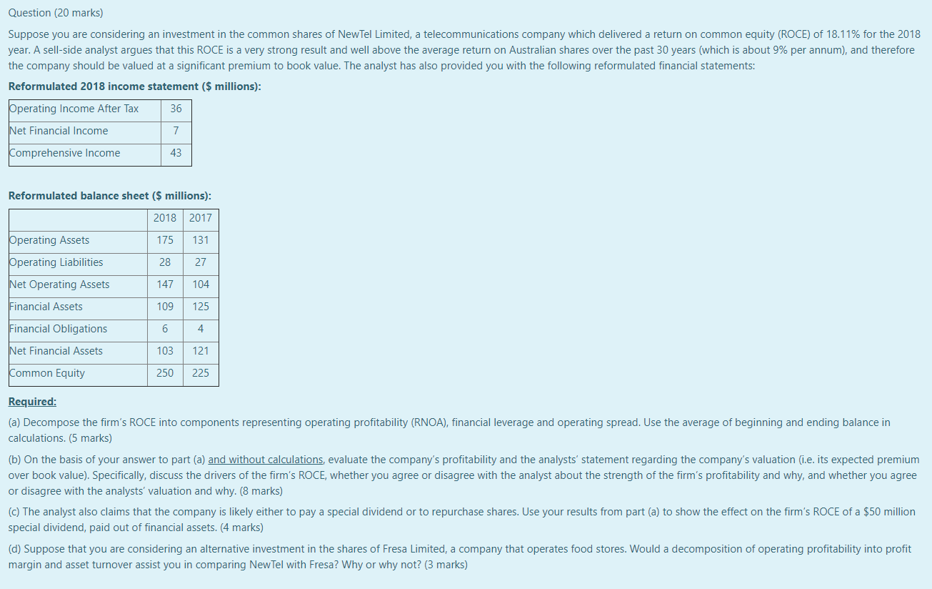 Need help! How to calculate this problem, please show the steps, thank
