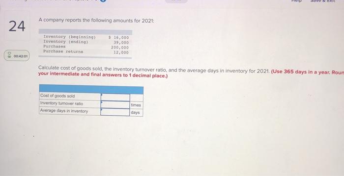 22 A company uses a perpetual system to record inventory transactions. The