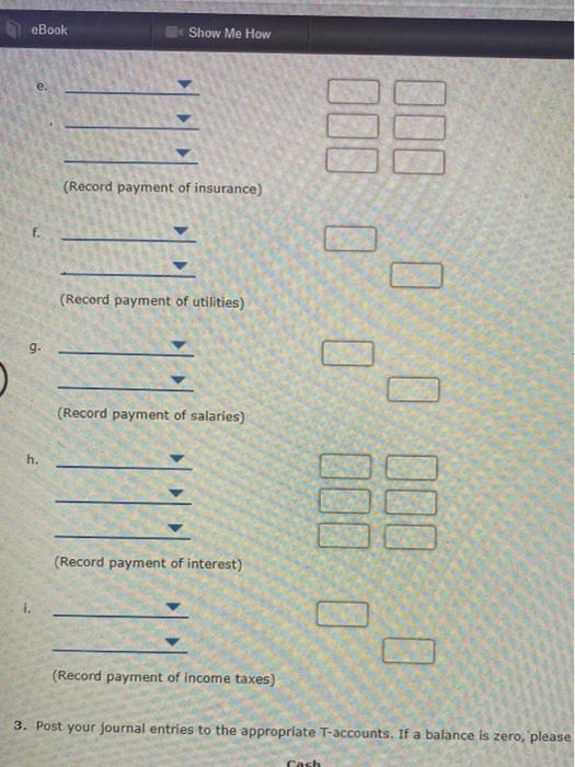 to prepare velbums, CDs, and MP3s. The following account halancese beginning of