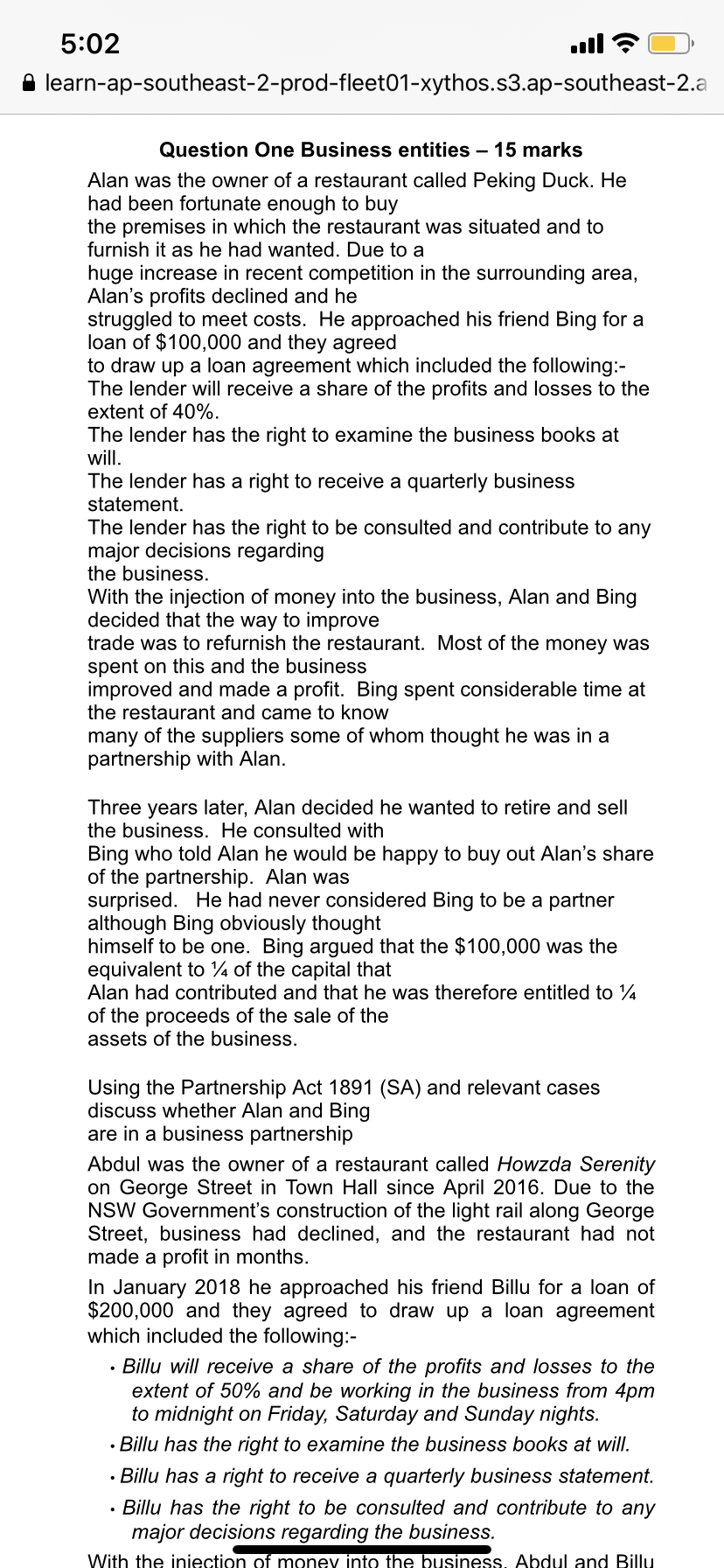 See the image and answer the question ask in case study in