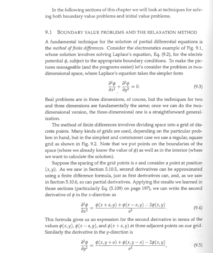 has conducting walls, all of which are grounded at 0 volts except