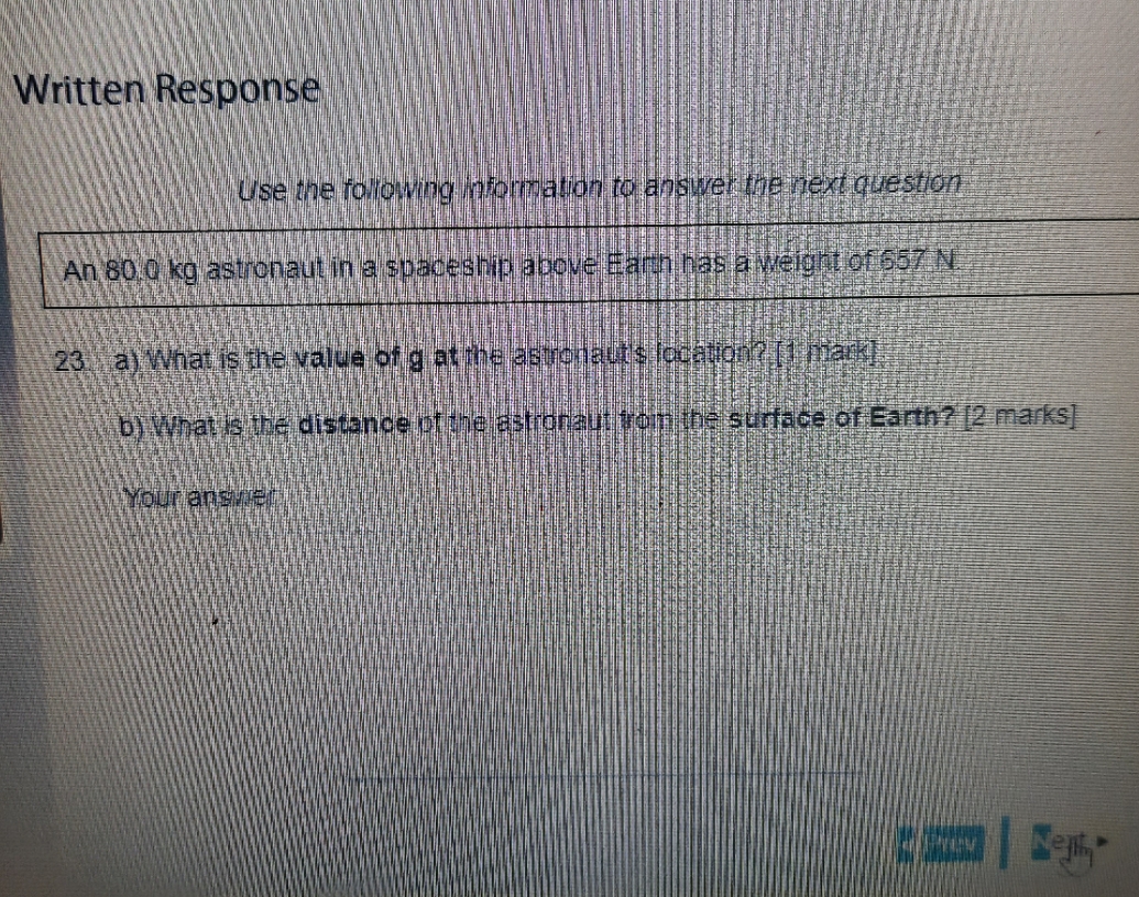 please hellp Written Response Use the following Information to answer the next