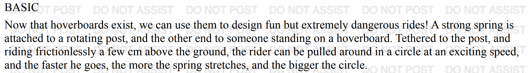  BASIC Now that hoverboards exist, we can use them to design