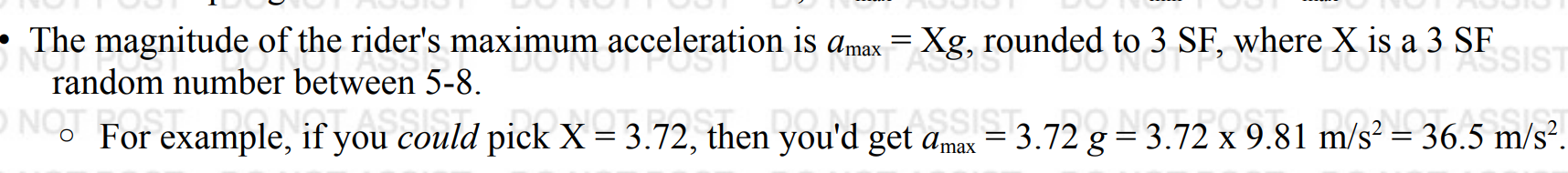 Tethered to the post, and riding frictionlessly a few cm above the