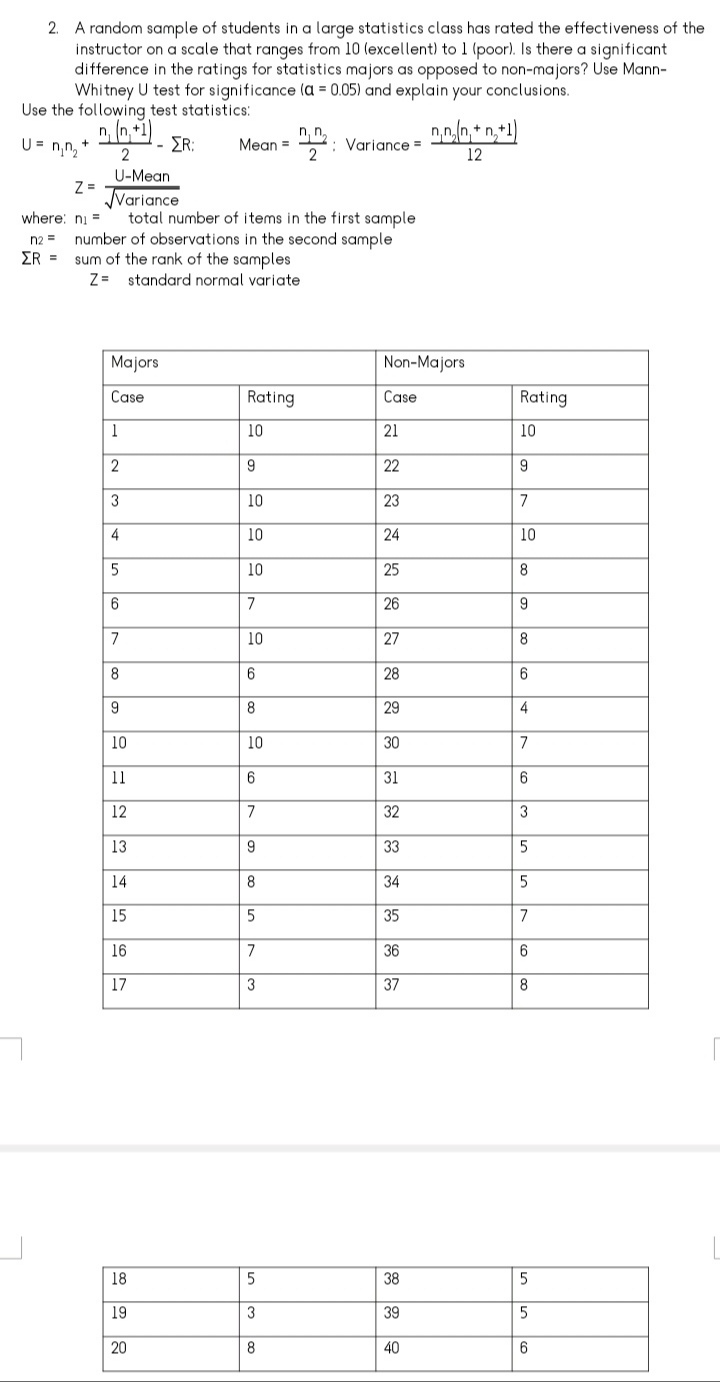 Provide clean and clear solutions. Don't use excel for computations. Thank you.