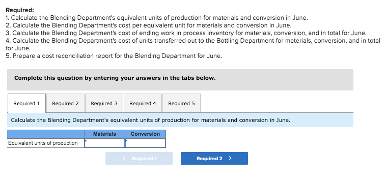 LO5-4, LO5-5) points Sunspot Beverages, Ltd., of Fiji uses the weighted average