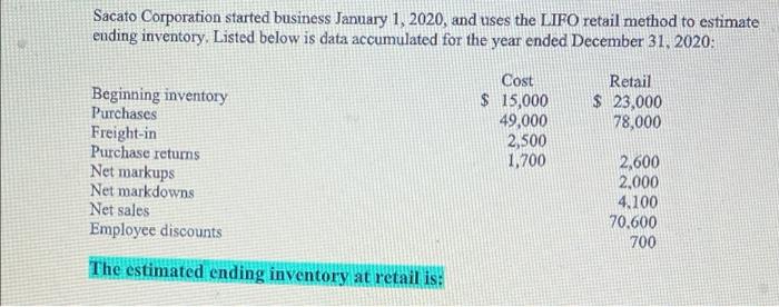 destroyed the entire merchandise inventory on hand of GenteFINA Corporation. The following