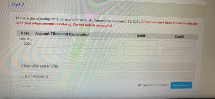 4 Part 5 Part 6 On October 1, 2021, Flint Corp. issued