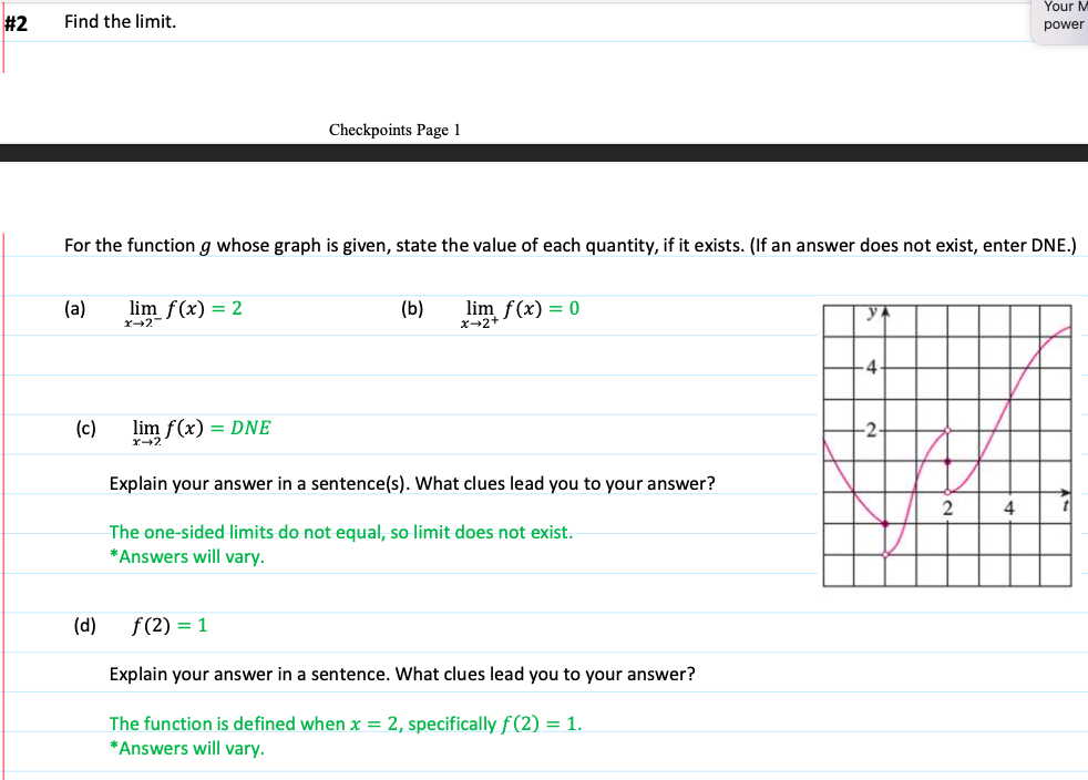 Hi I need help with the correct answer please Your M #2