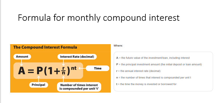 only on the amount originally lent {principal amount] to the borrower. Interest