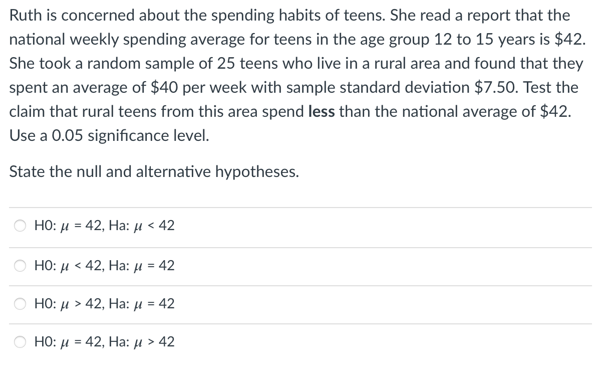 Help with this question please! Question Part A Ruth is concerned about