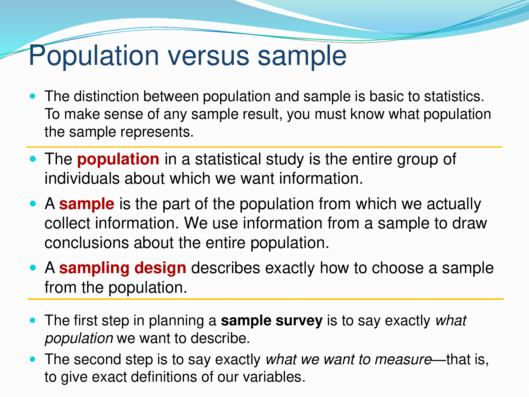 Edition David S. Moore William I. Notz Chapter 8 Producing Data: Sampling