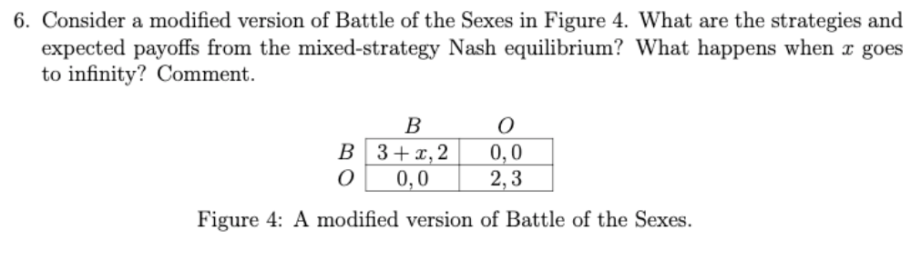 Could you please help me with this question? 6. Consider a modified