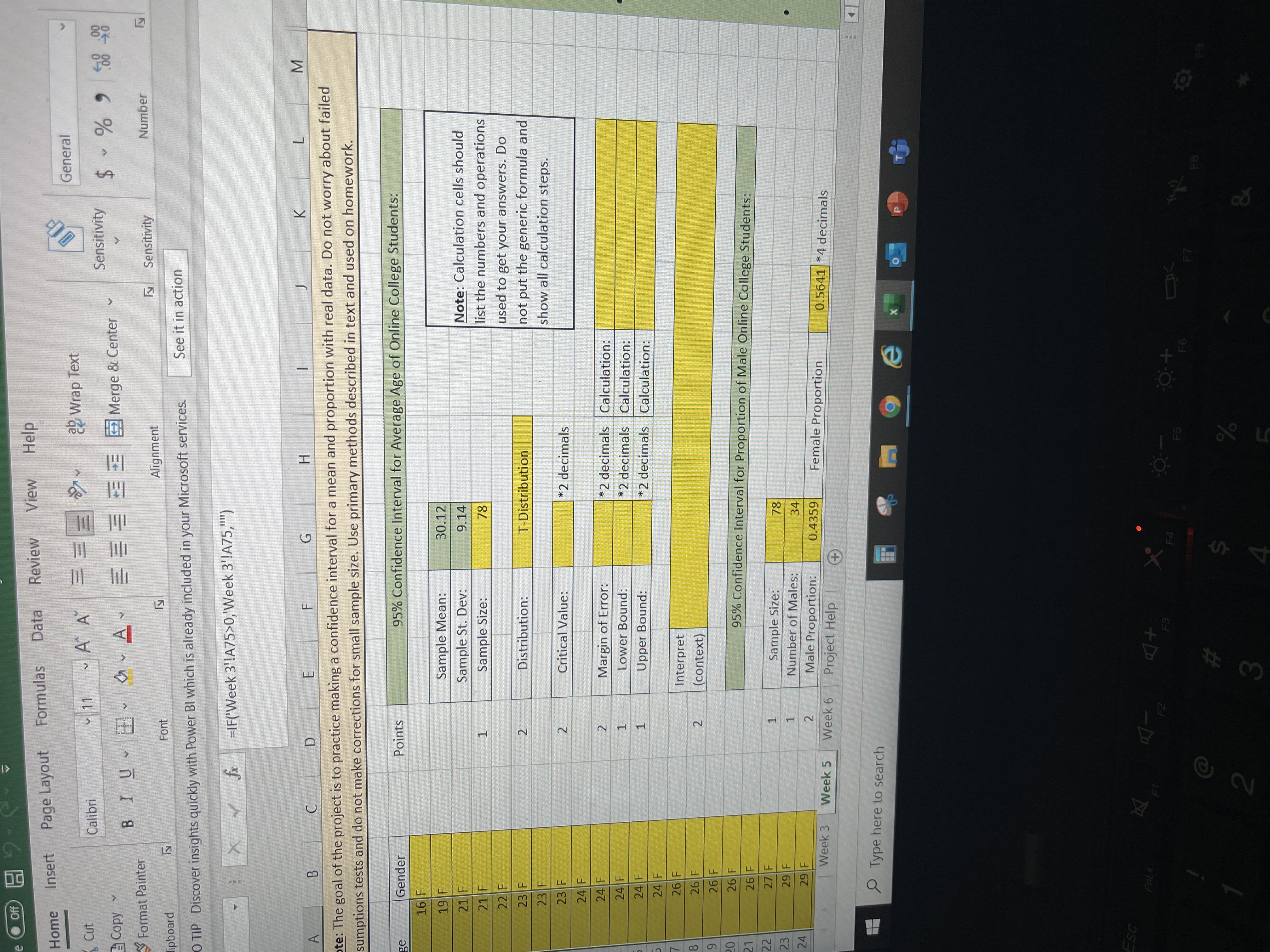 How do I find the critical value of this problem Off Insert