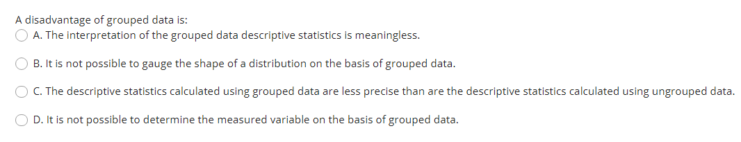 Hi, how would I go about answering this question A disadvantage of