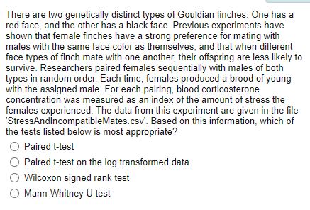 not sure what test is best There are two genetically distinct types