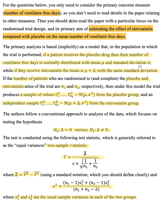 resource website: https://www.nejm.org/doi/full/10.1056ejmoa1403285 For the questions below, you only need to consider
