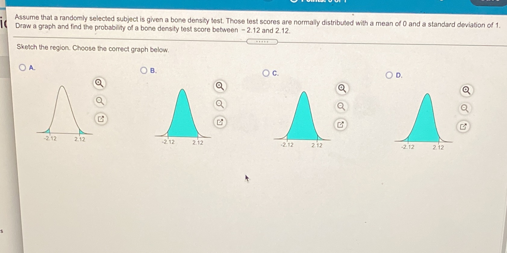 Can you please help me answer if it's A, B , C