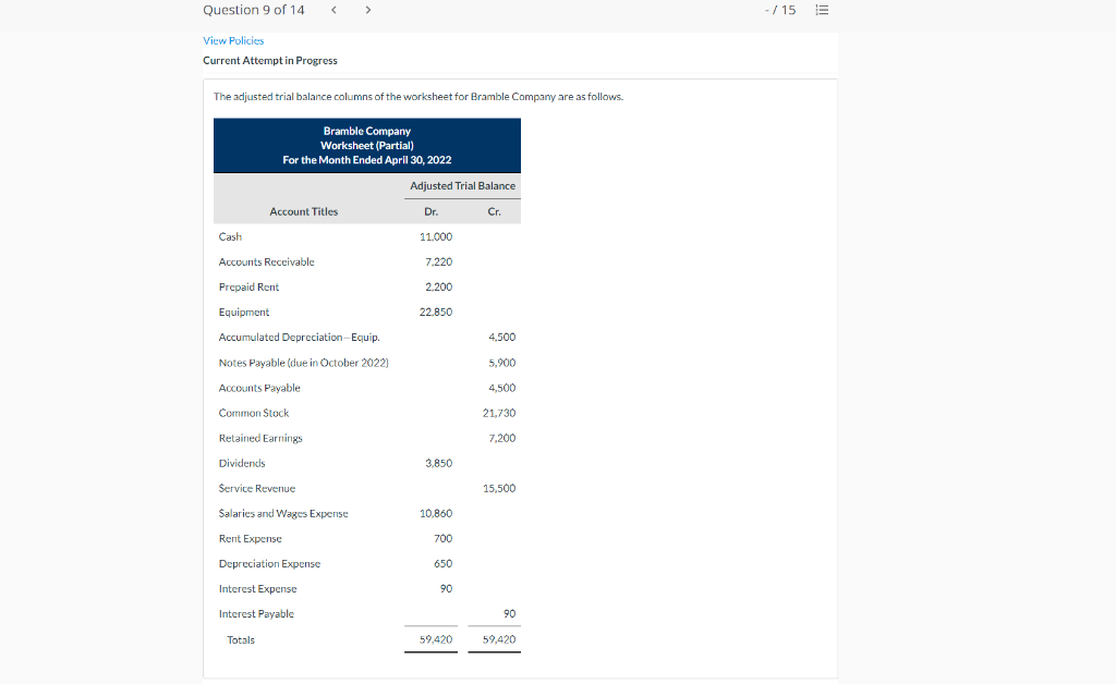 Question g or 14 trial b31axe columns oftN Brmmble 3s fo B
