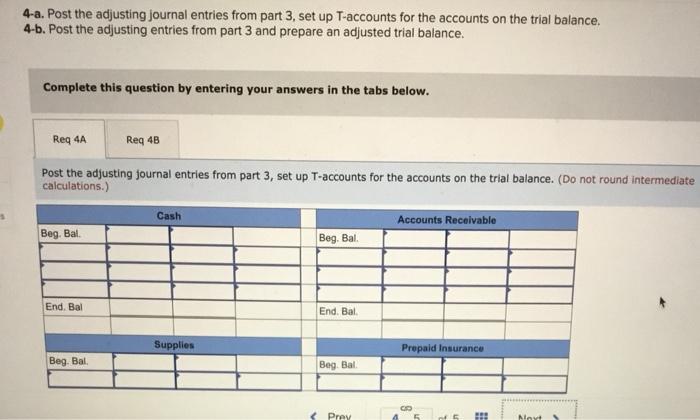 January 1 2 3 $4,800 is paid for 12 months insurance starting