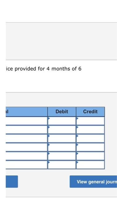 Lonzo Company receives $5,100 cash in advance for six months of recycling