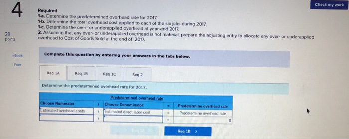 LO P3, P4 In December 2016, Learer Company's manager estimated next year's