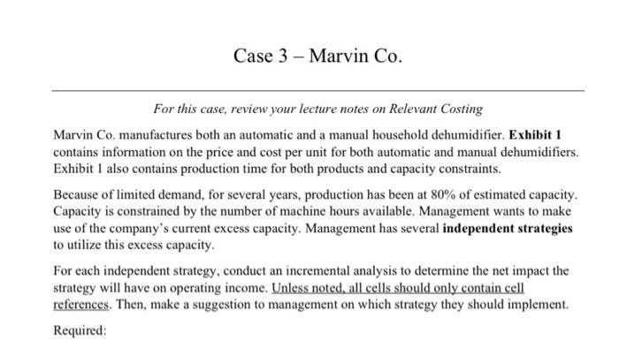 please find the contribution margin per unit in automatic and manual please