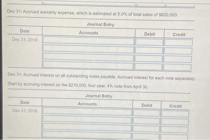 sales amounts are subject to a 7% sales tax. Ignore cost of