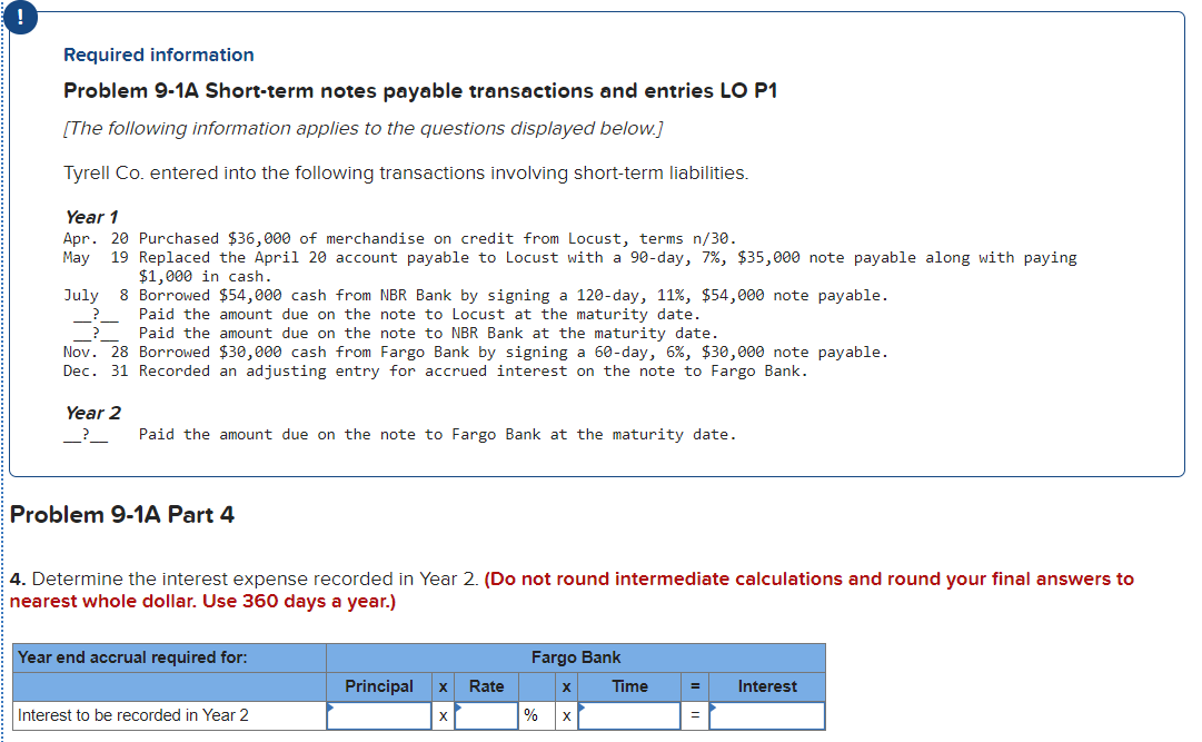 Purchased $36,000 of merchandise on credit from Locust, terms n/30. May 19