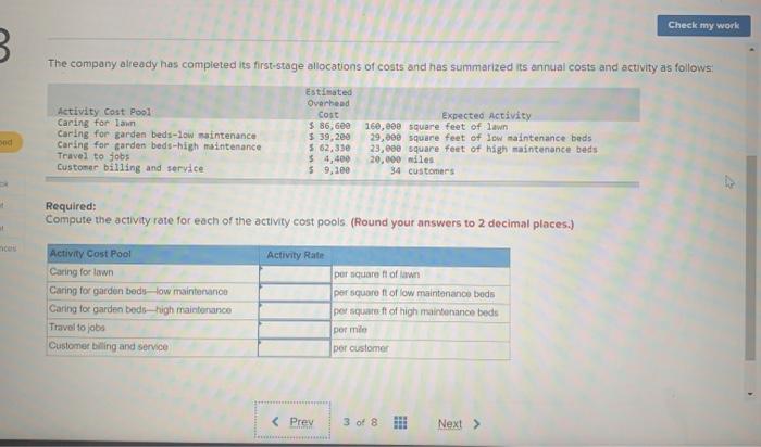 3 Green Thumb Gardening is a small gardening service that uses activity-based
