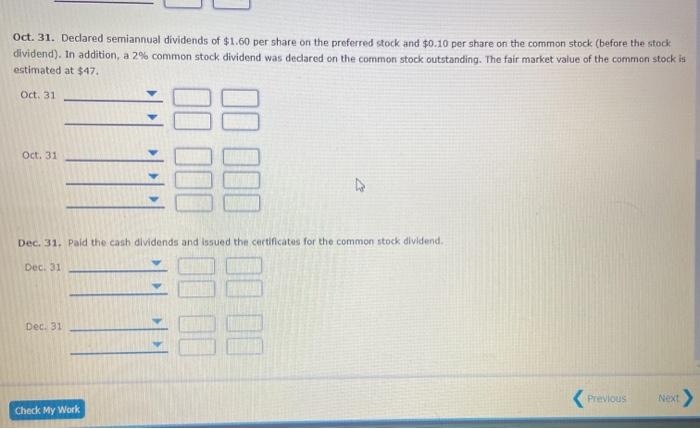 Ferry Boating Corporation during the current fiscal year are as follows. Journalize