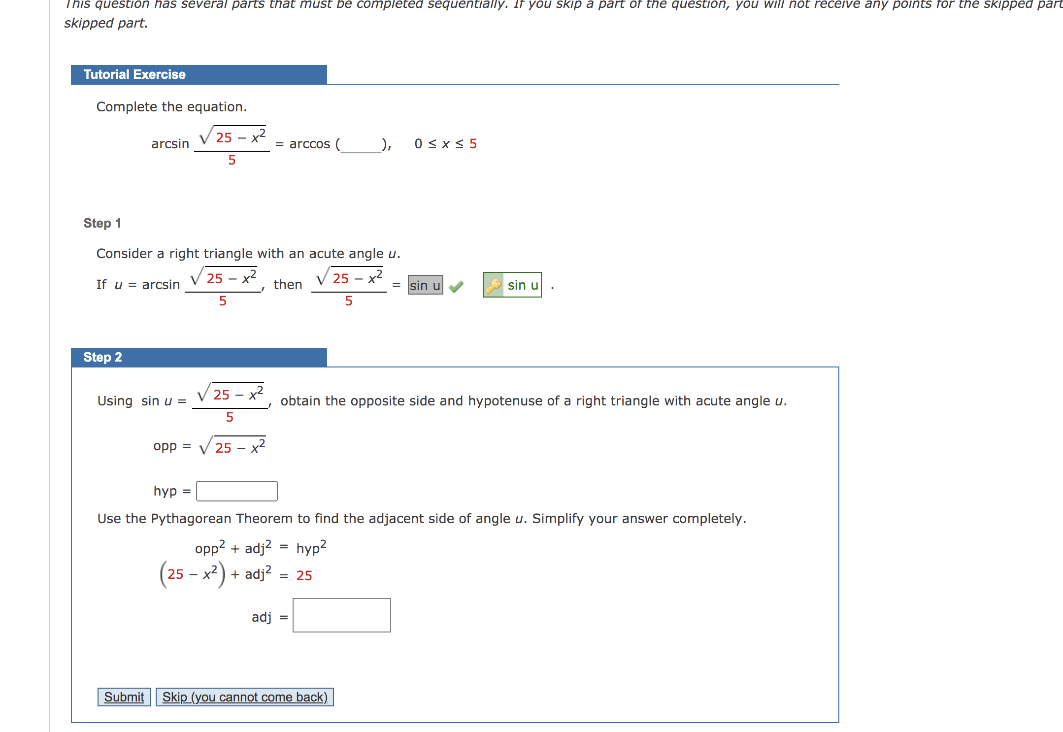 expression, if possible. (If not possible, enter IMPOSSIBLE.) arccos [cos( 2)] 2