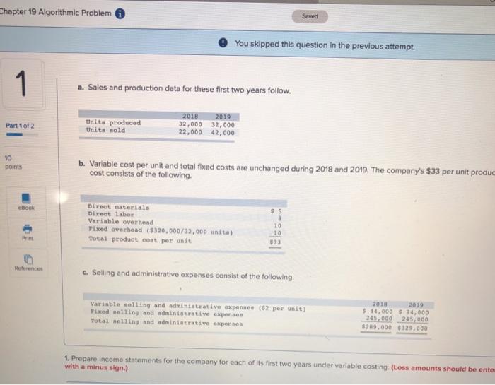 this question in the previous attempt Check 1 1 Part 1 of