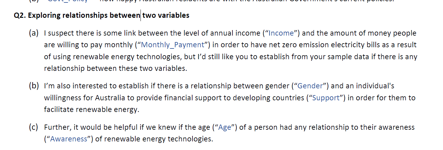 Hi There, I need help for Q2 with Analytical formula using excel.